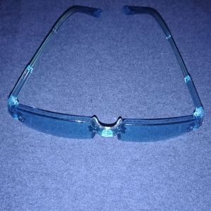 New Frameless Cut Edge Square Gradient Ocean Sunglasses